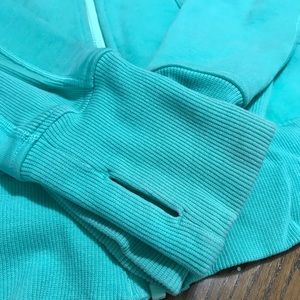 Teal lululemon sweater. Size is 10-12